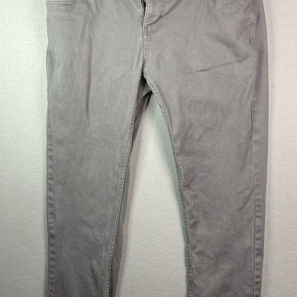 Redemption Jeans Men's 36 x 30 Gray Denim Straight Leg Skinny Premium Pants‎ - Picture 1 of 12